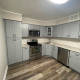 Daltile White Spring Granite Countertop in Arlington Heights kitchen remodel