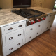 Daltile Thunder White Granite Countertop in Mt Prospect, IL kitchen remodel